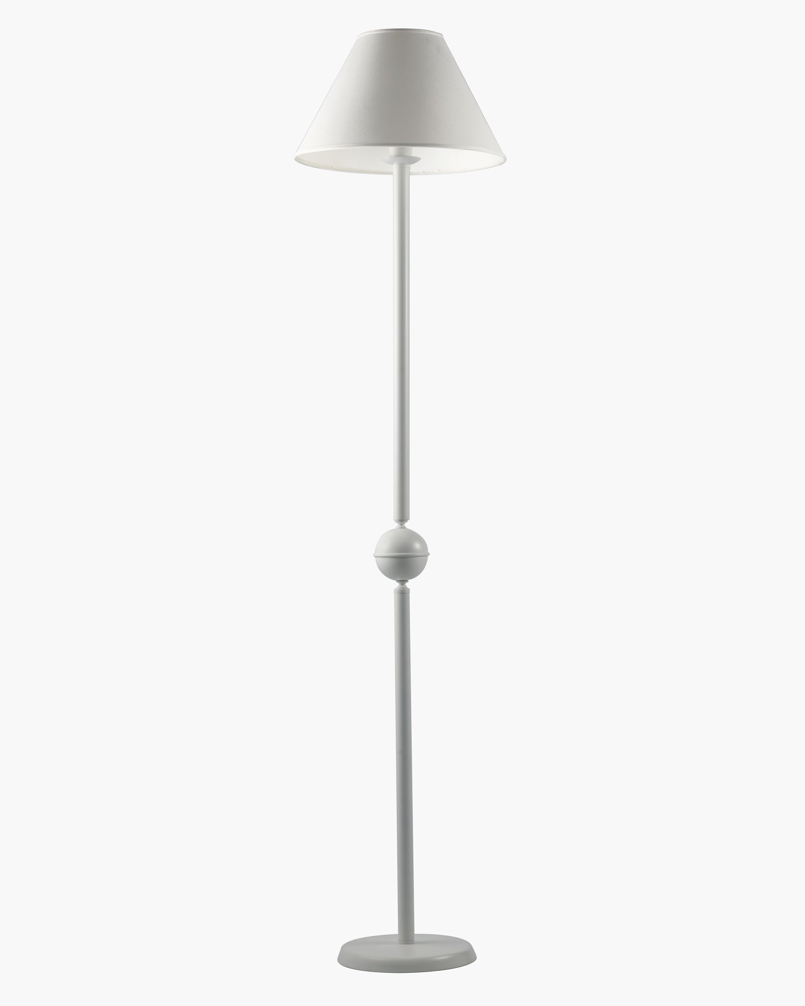 Agata, piantana 1 luce Ø40, bianco