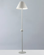Agata, piantana 1 luce Ø40, bianco