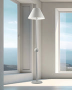 Agata, piantana 1 luce Ø40, bianco