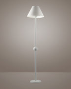 Agata, piantana 1 luce Ø40, bianco