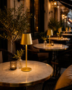 Columbus S, lampada da tavolo LED ricaricabile