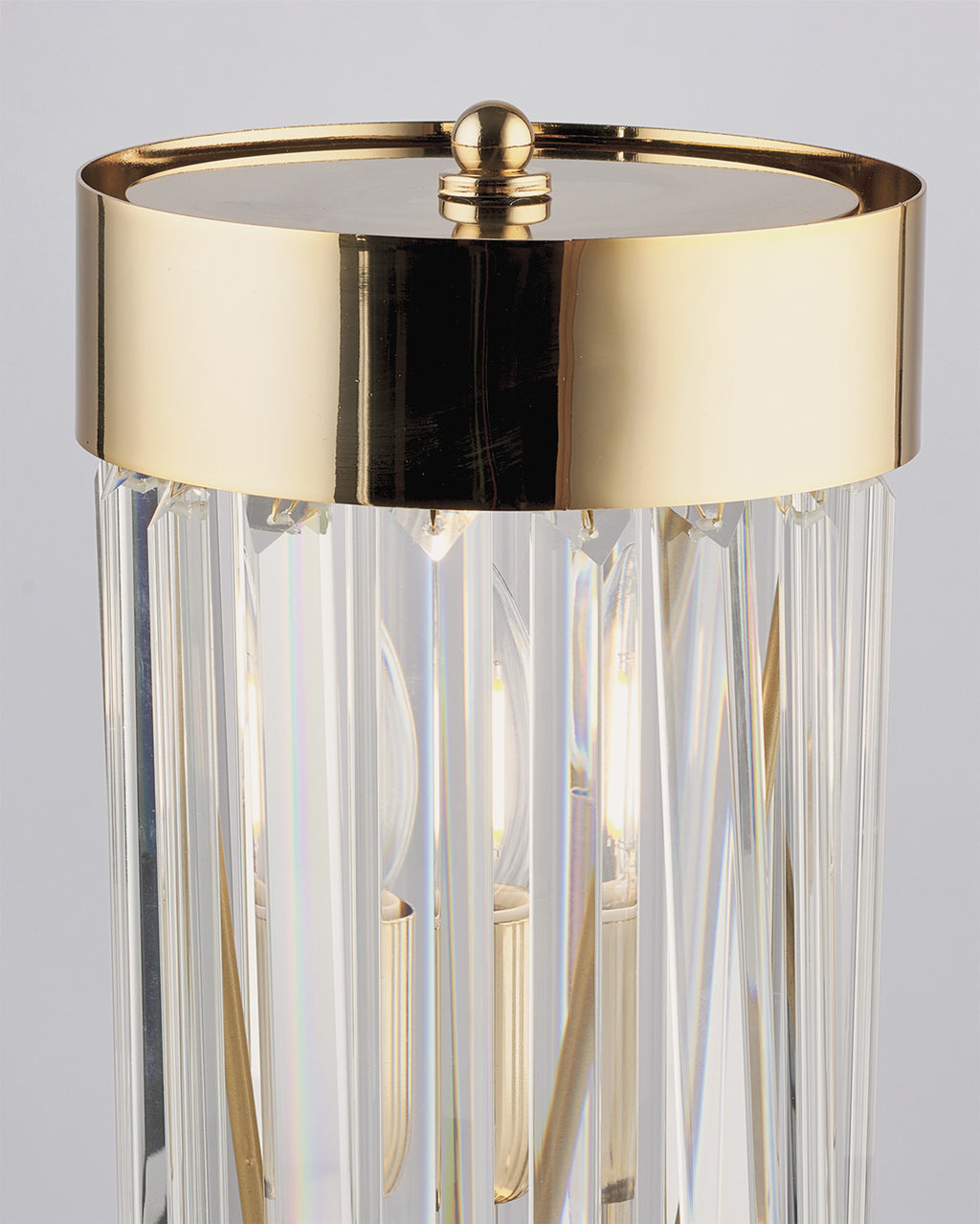 Diamond, lampada da tavolo Ø16, oro satinato