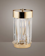 Diamond, lampada da tavolo Ø16, oro satinato