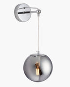 Globe, applique, cromo