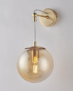 Globe, applique, oro