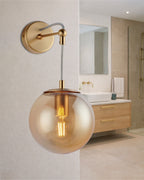 Globe, applique, oro
