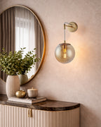 Globe, applique, oro