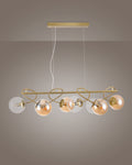 Globe, sospensione 8 luci