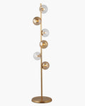 Looper Lampada da terra 6 luci Oro