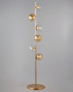 Looper Lampada da terra 6 luci Oro