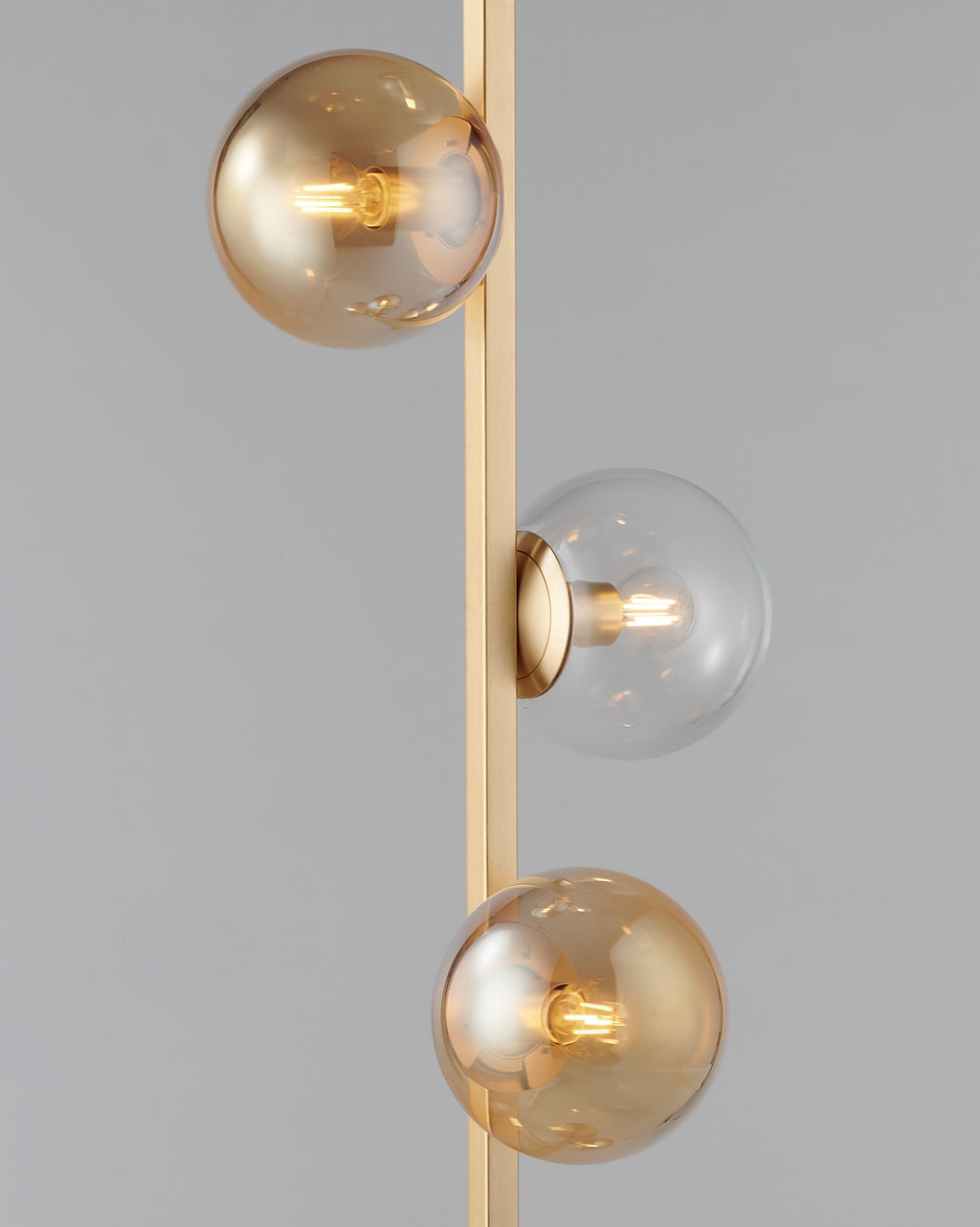 Looper Lampada da terra 6 luci Oro