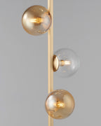 Looper Lampada da terra 6 luci Oro