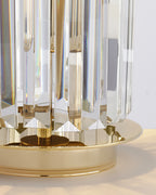 Lucy, lampada da tavolo Ø25, oro