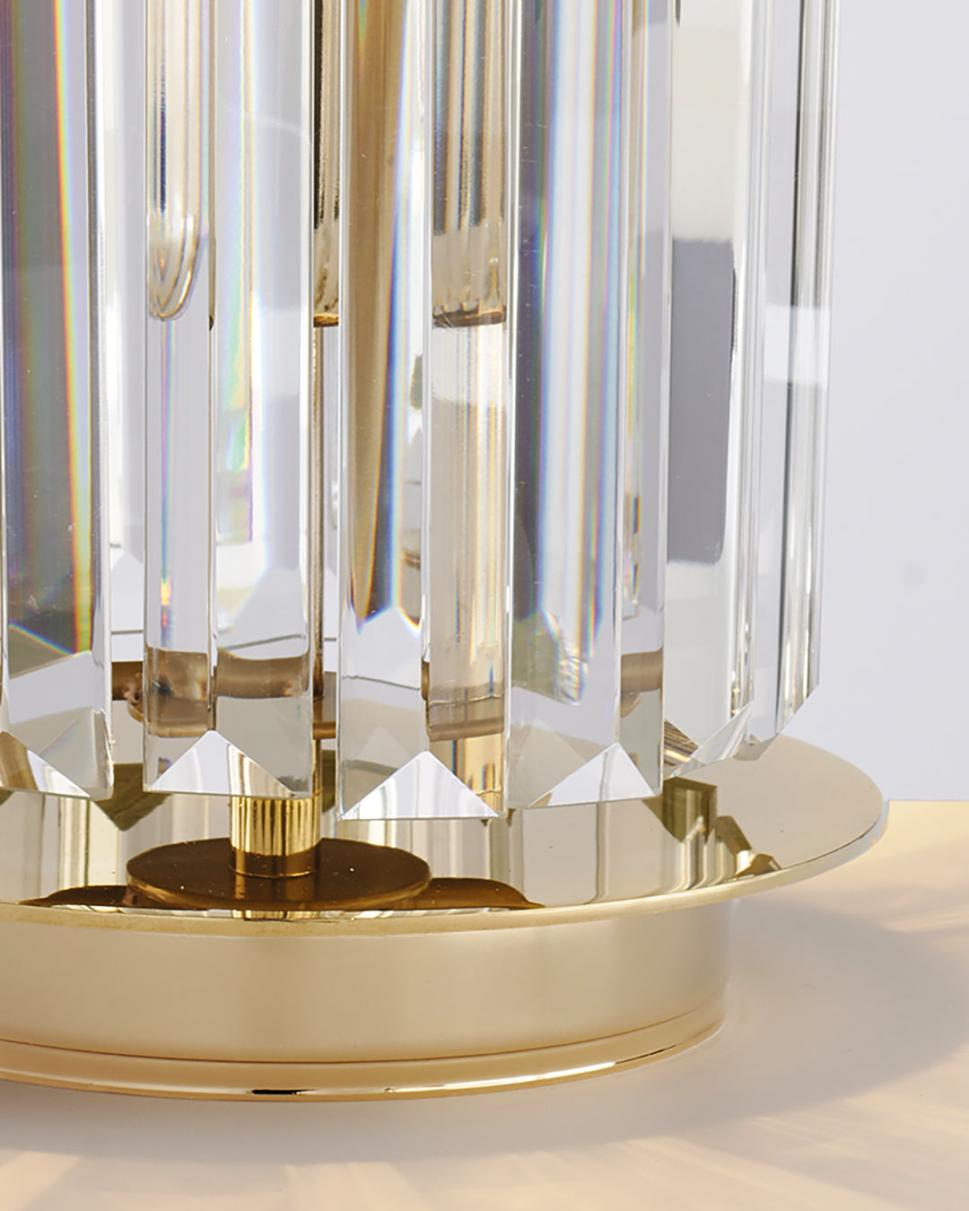 Lucy, lampada da tavolo Ø25, oro