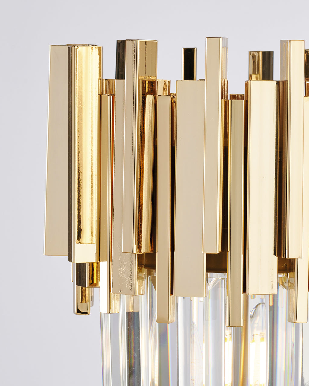Lucy, lampada da tavolo Ø25, oro