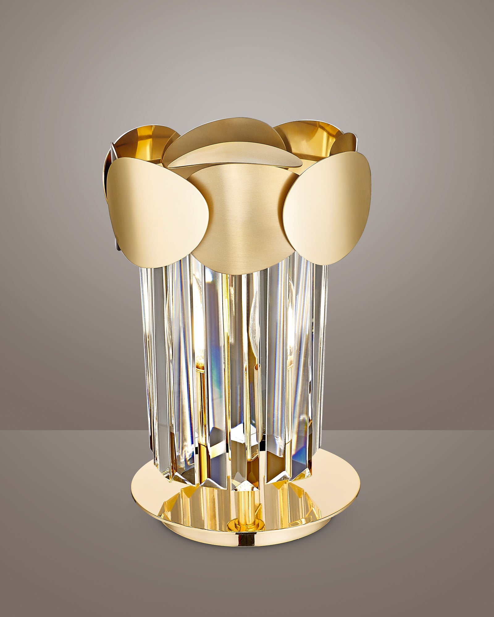 Incanto, lampada da tavolo Ø20, oro
